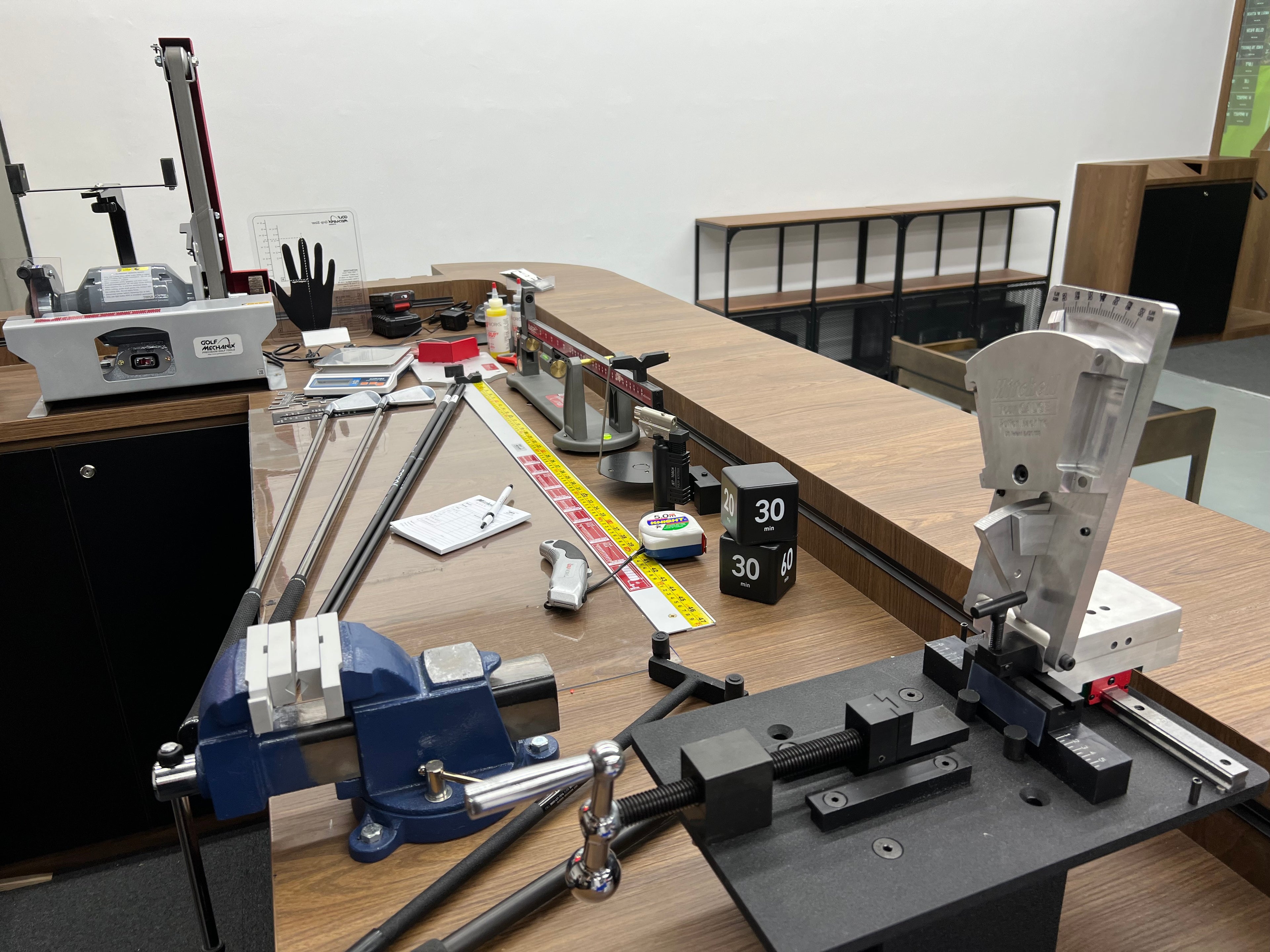 Golf Club Fitting and Repair Workshop