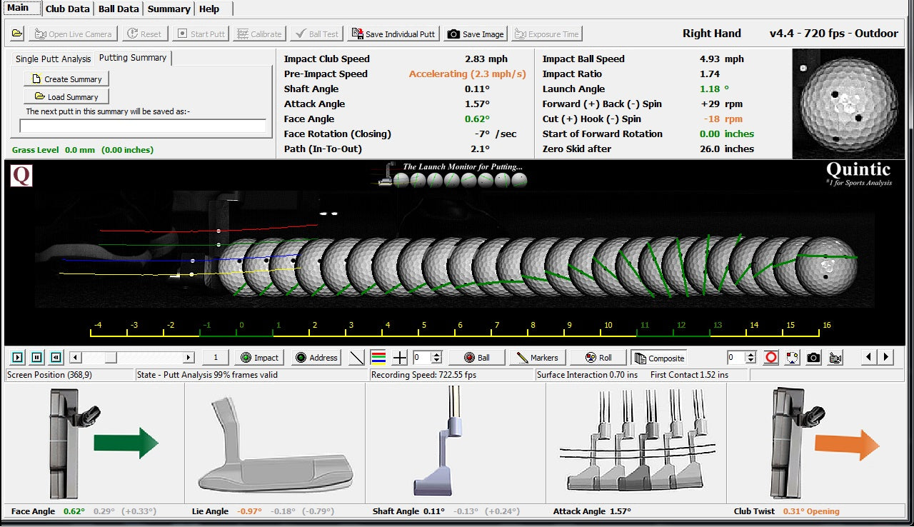 Screenshot of Quintic Ball Roll